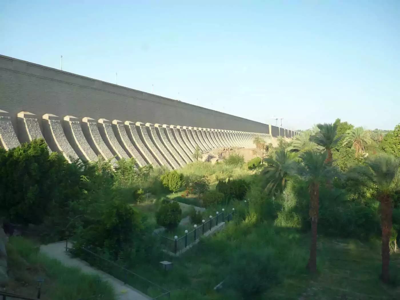 What is unique about the Aswan Low Dam?