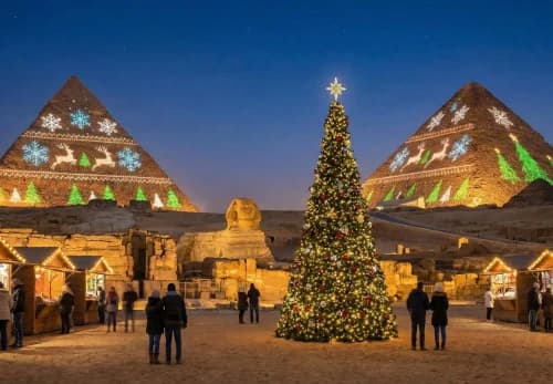 Christmas in Egypt : A journey Through the sun , History and timeless Magic