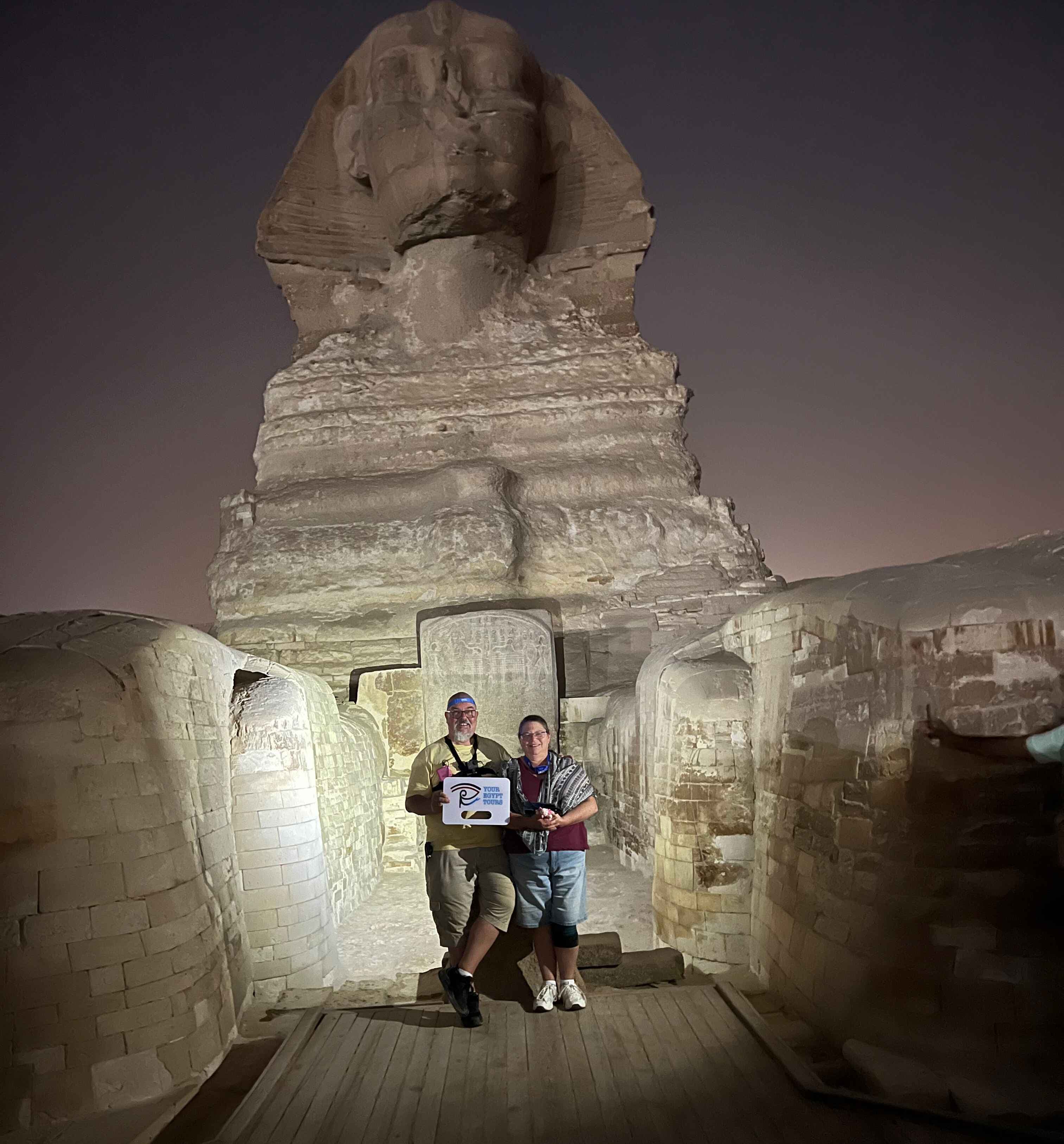 Between the Sphinx Paws
