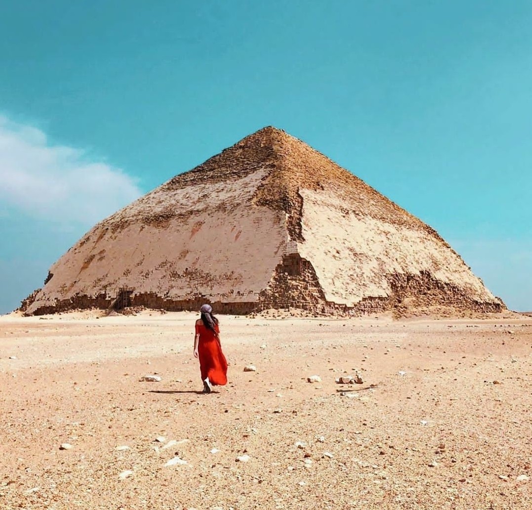  The Bent pyramid- Dahshour pyramid