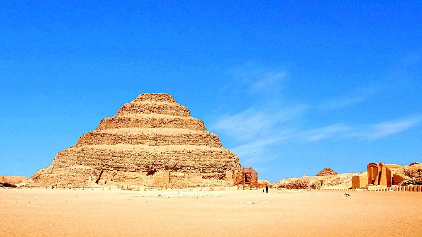 Pirámide de paso en saqqara