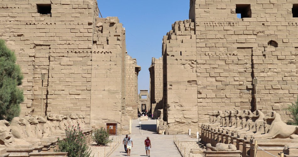 El templo de Amón en Karnak