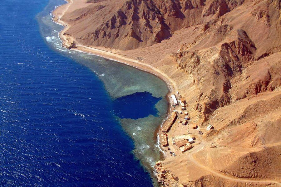 Agujero azul en Dahab