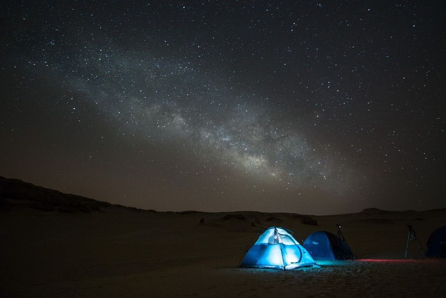 Camping in Fayoum
