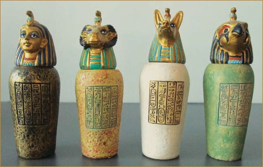 Egyptian Canopic Jars - Your Egypt Tours Travel Guide