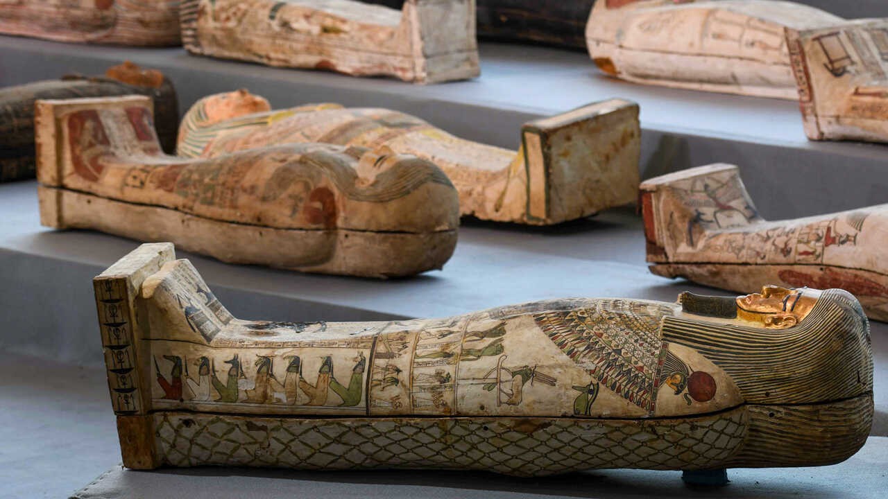 Coffin in Egypt