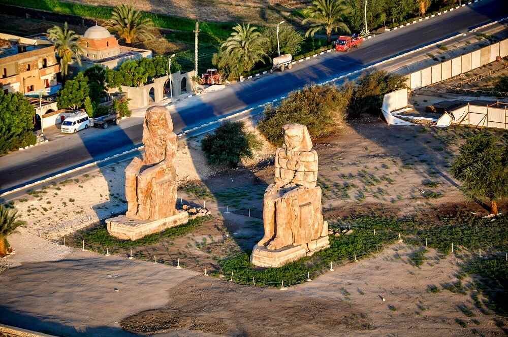 Exploring the Colossi of Memnon