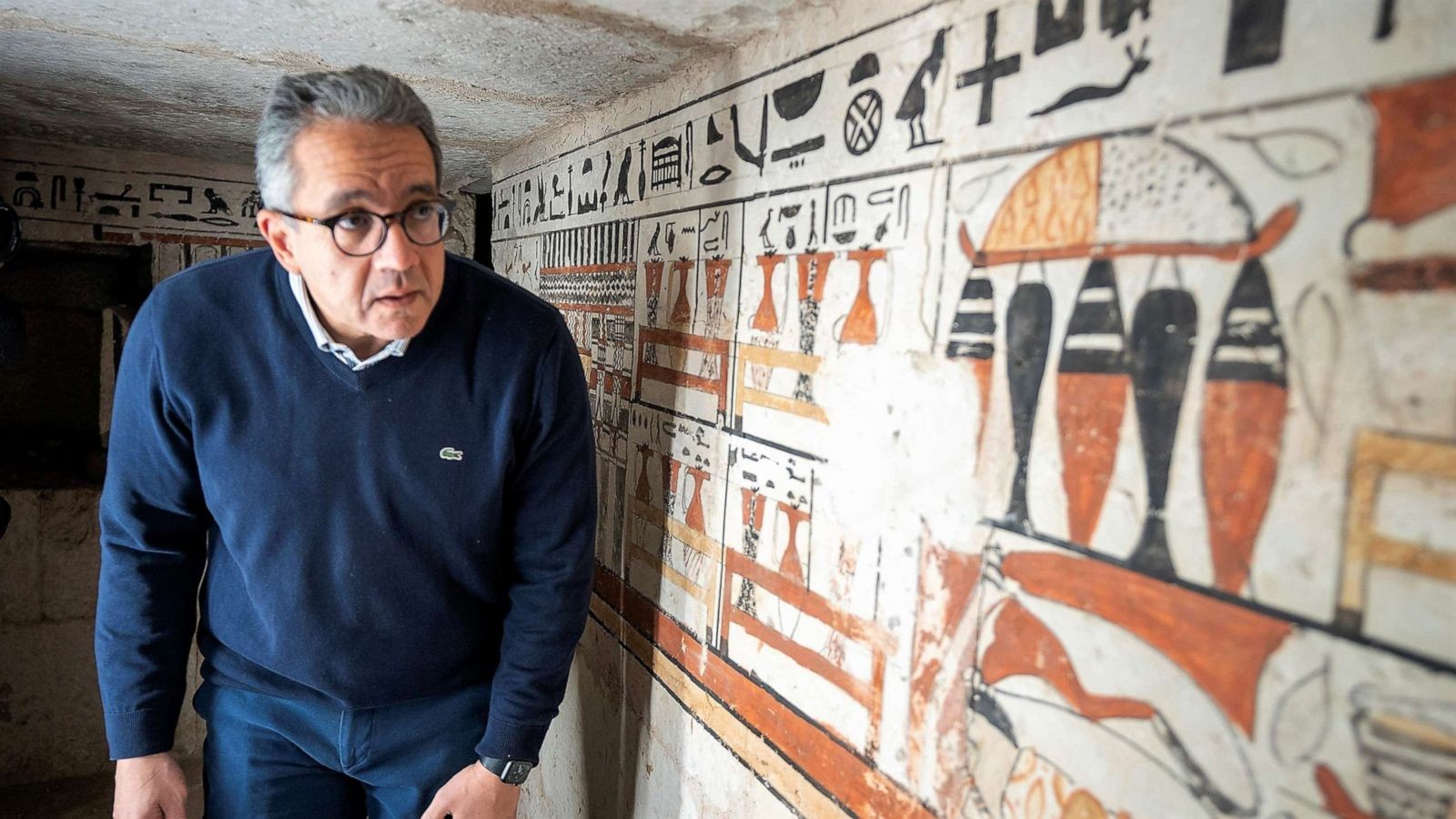 Descubrimiento de las tumbas de Saqqara