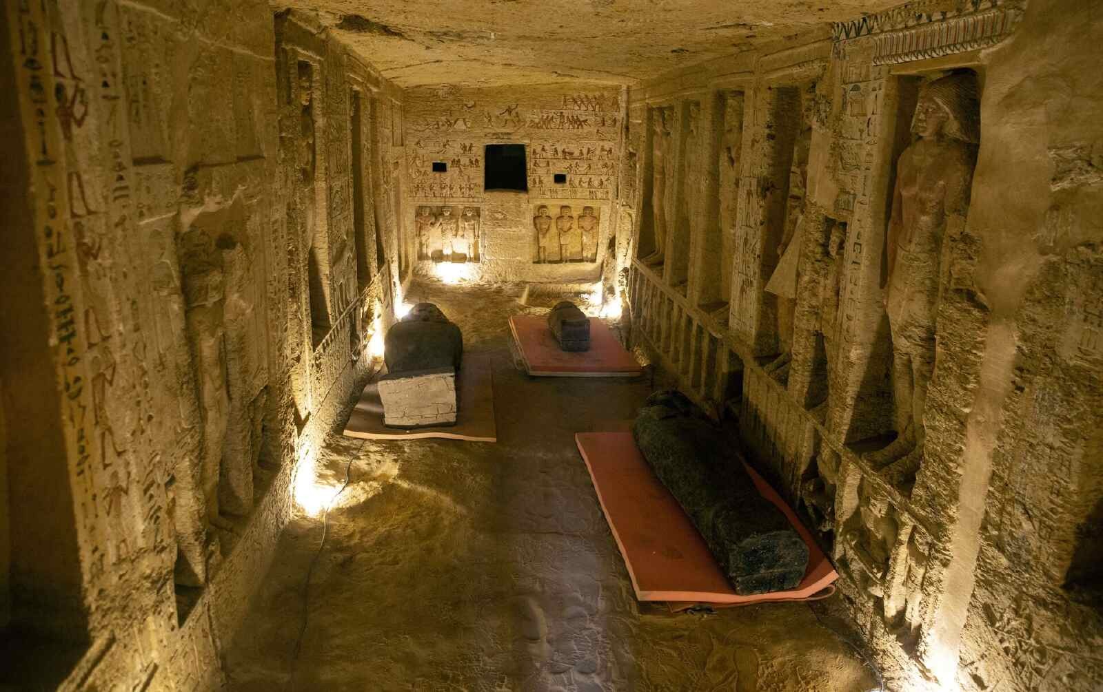 Saqqara new tombs