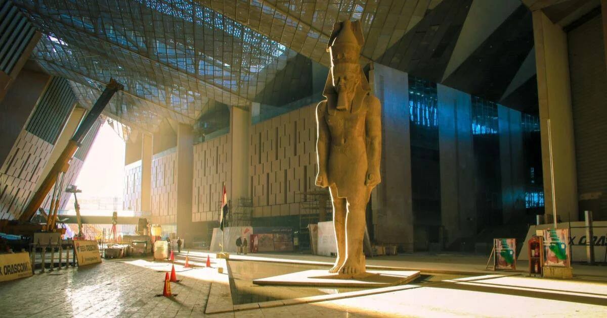 Grand Egyptian Museum in Giza