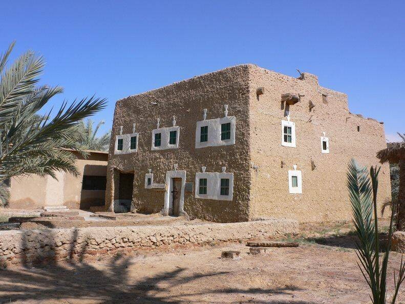 La casa del Museo de Siwa