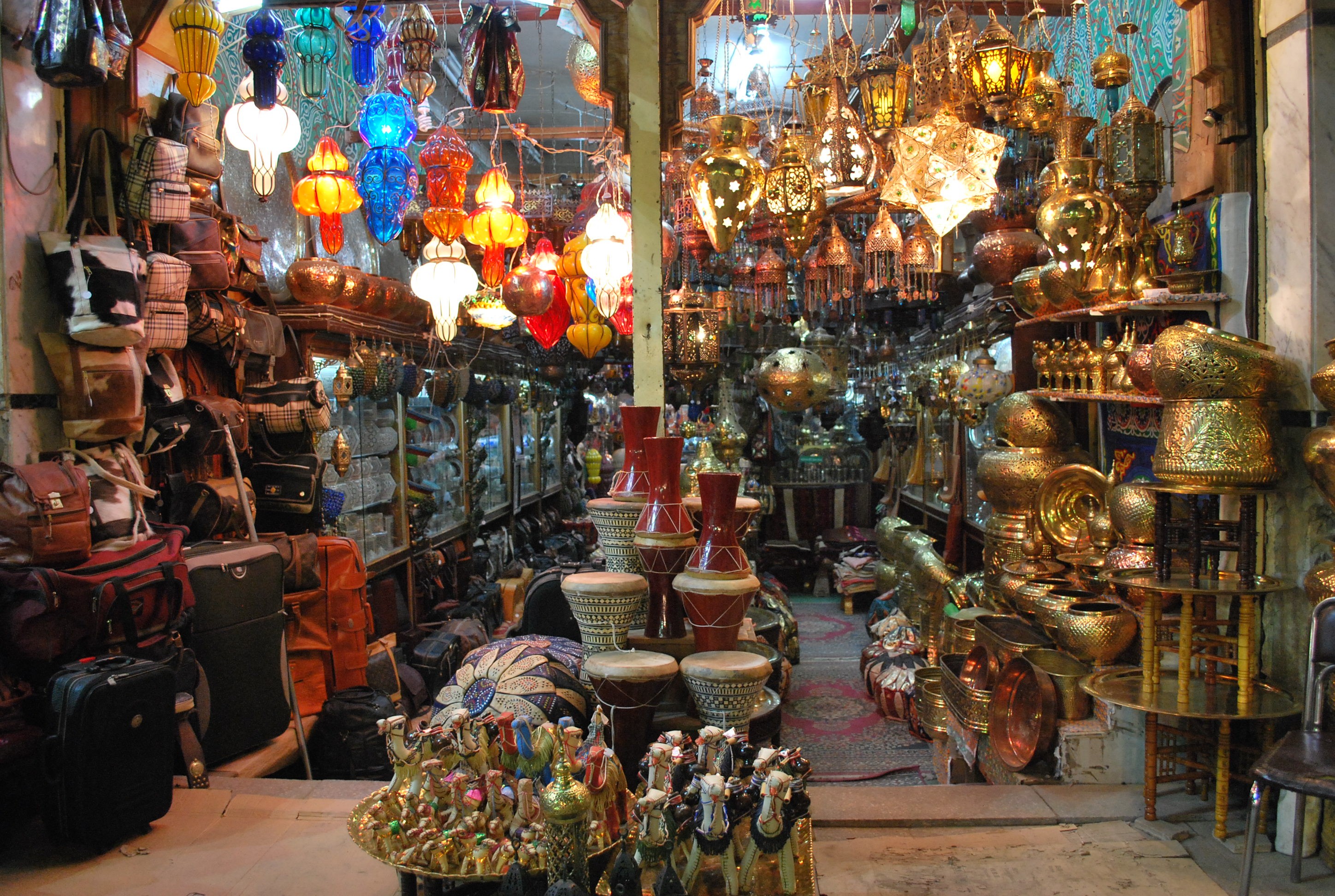 Khan el khalili in Cairo