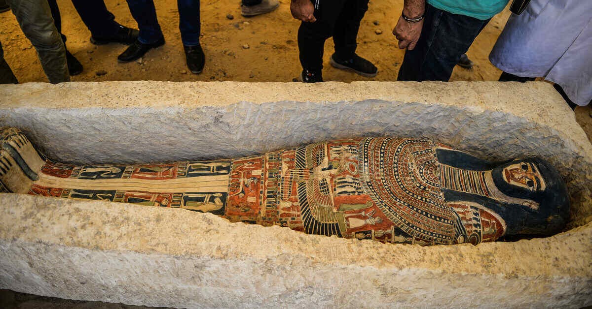 Egyptian mummy's race