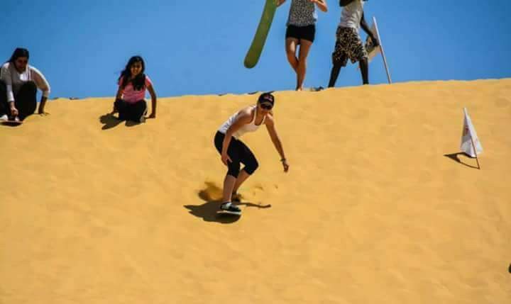 Sandboarding in Fayoum