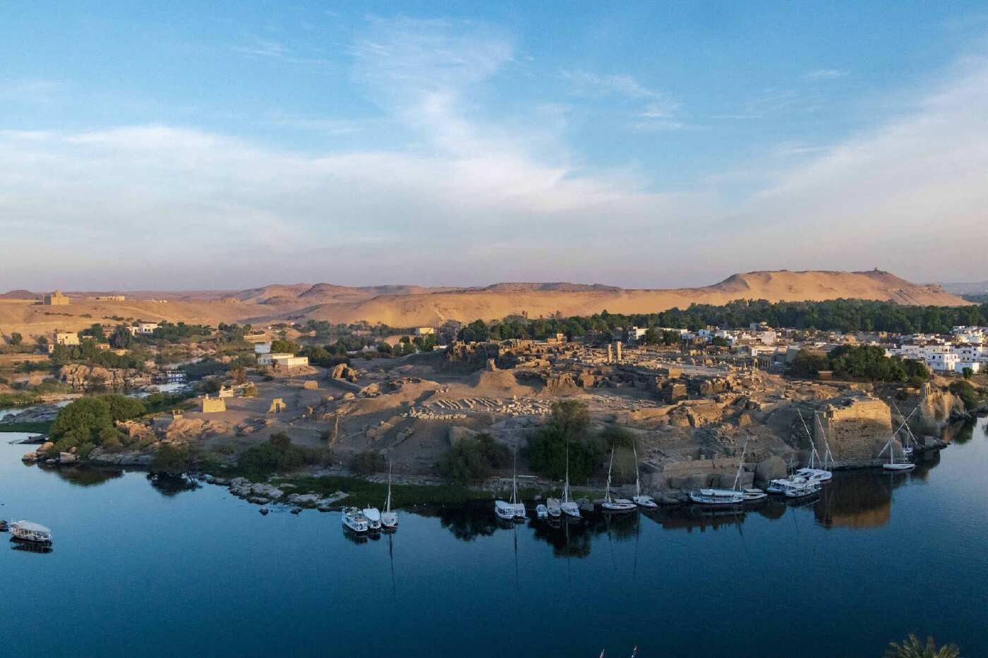 Sehel Island in Aswan