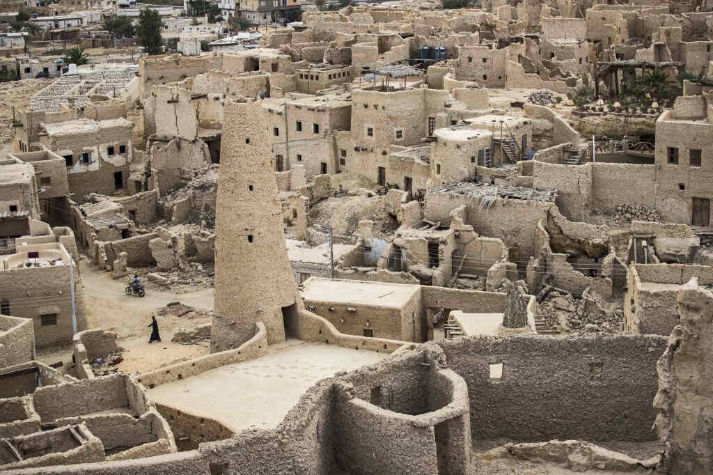 la ciudad vieja de Siwa