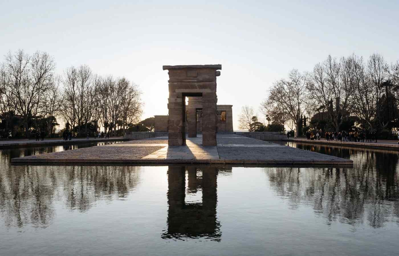 El templo egipcio de Debod