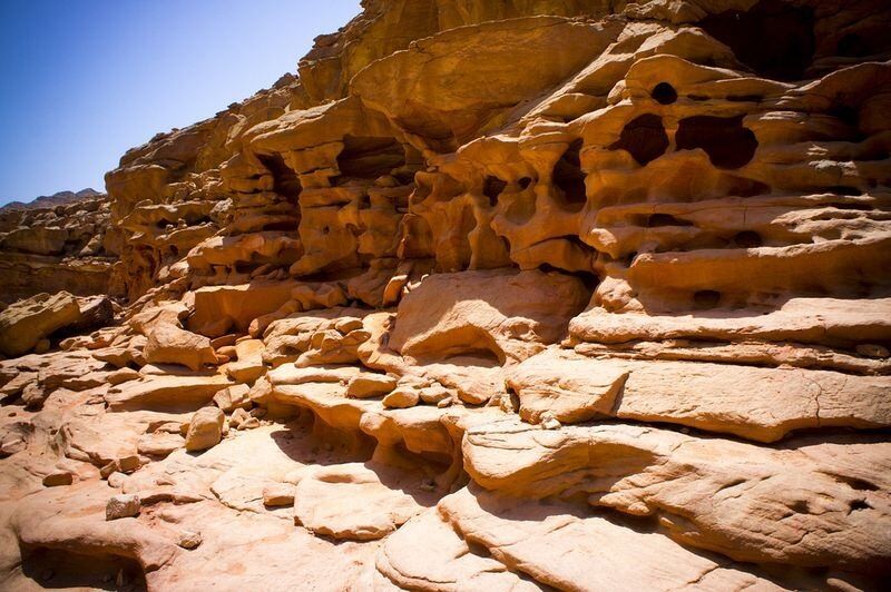 Colored Canyon in Egypt