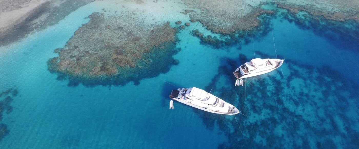 Tiran Island in the Red Sea