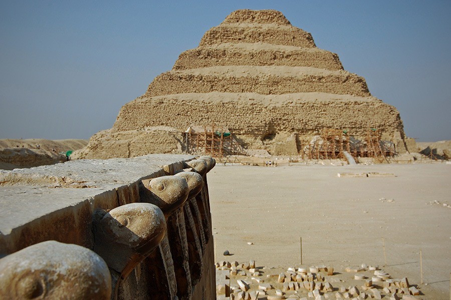 Sakkara Pyramid in Cairo