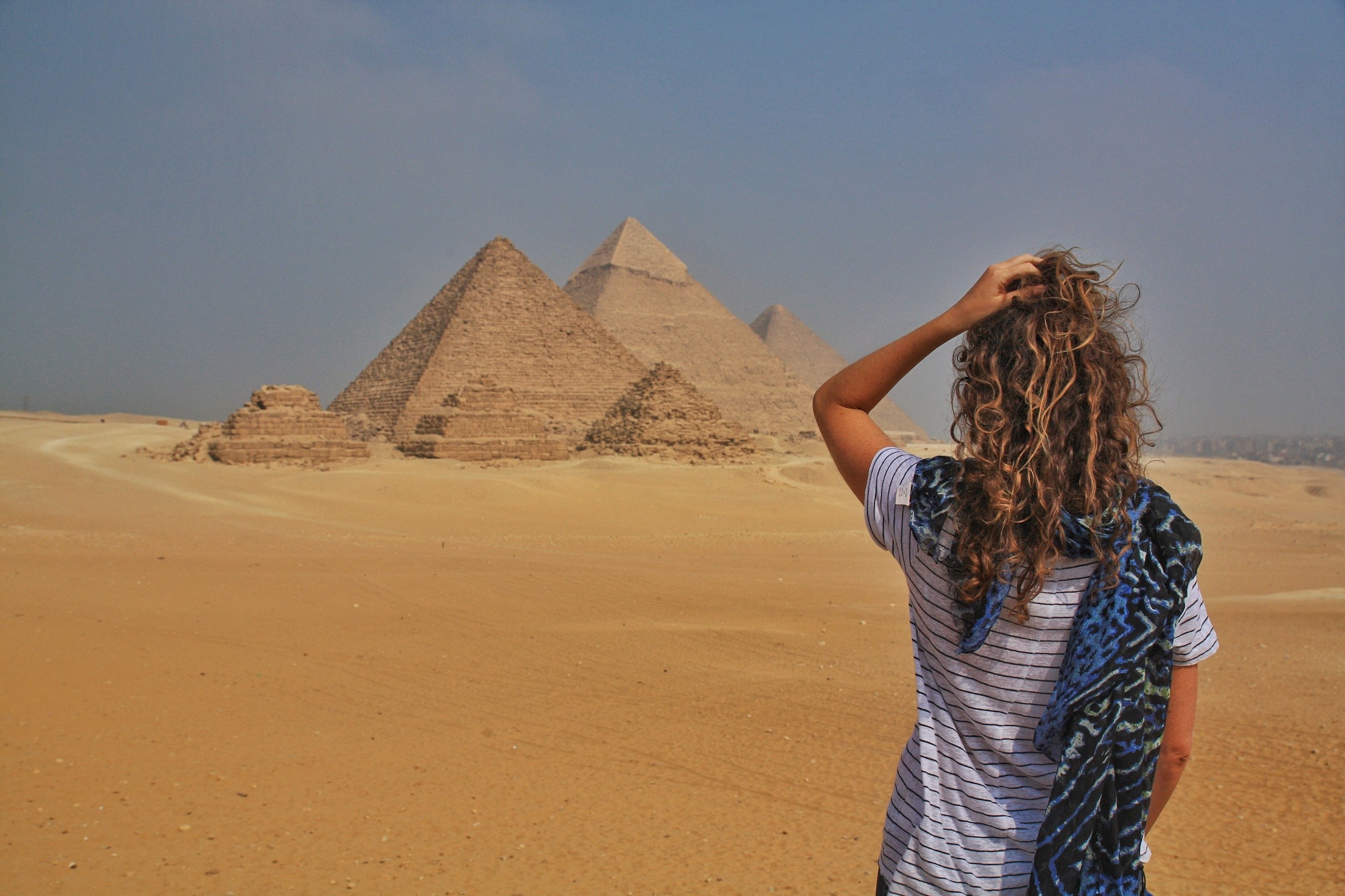 Giza Pyramids, Sphinx, Sakkara and Memphis Day Tour