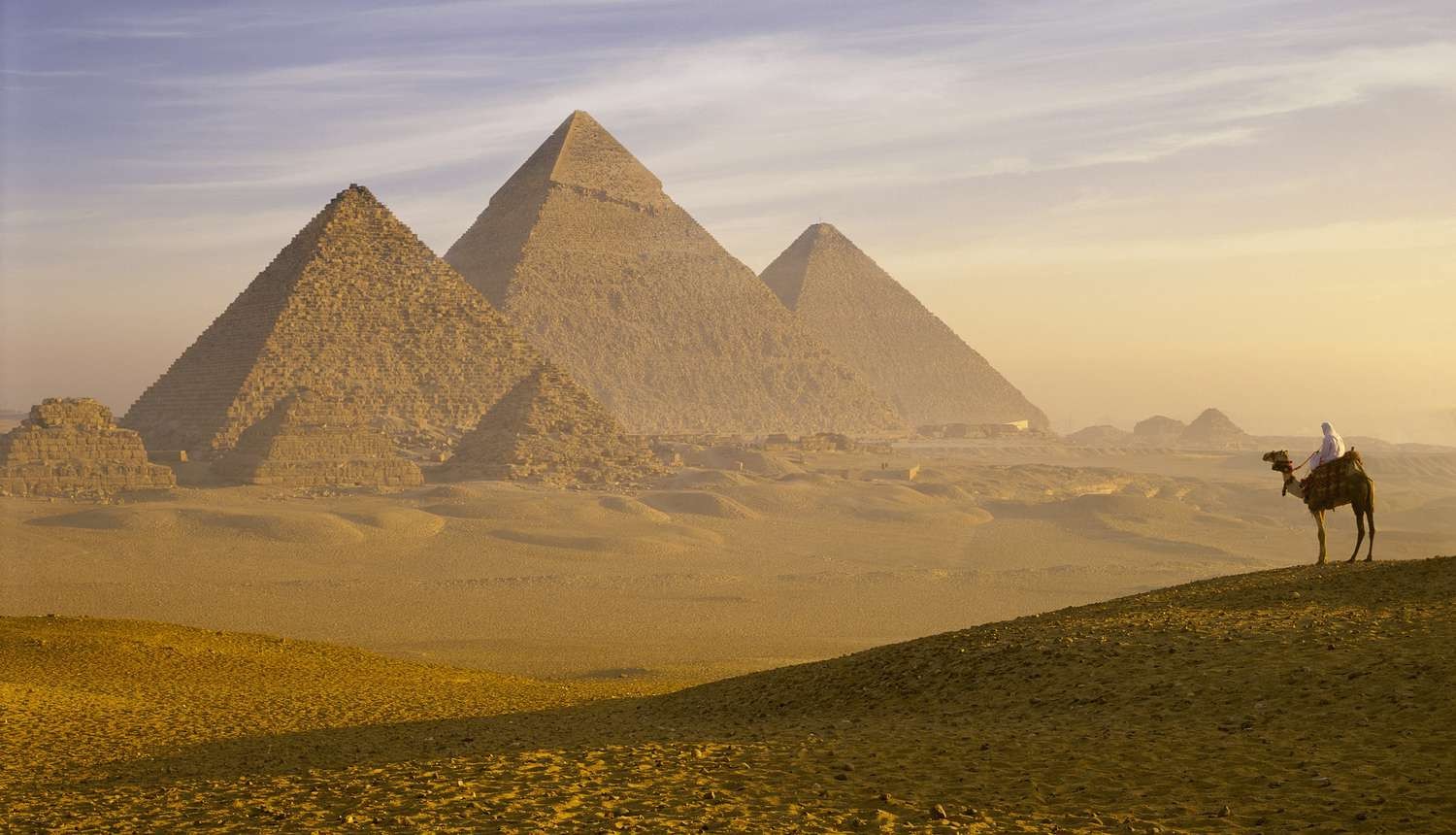 SunSet Camel Ride Tour Around Giza Pyramids