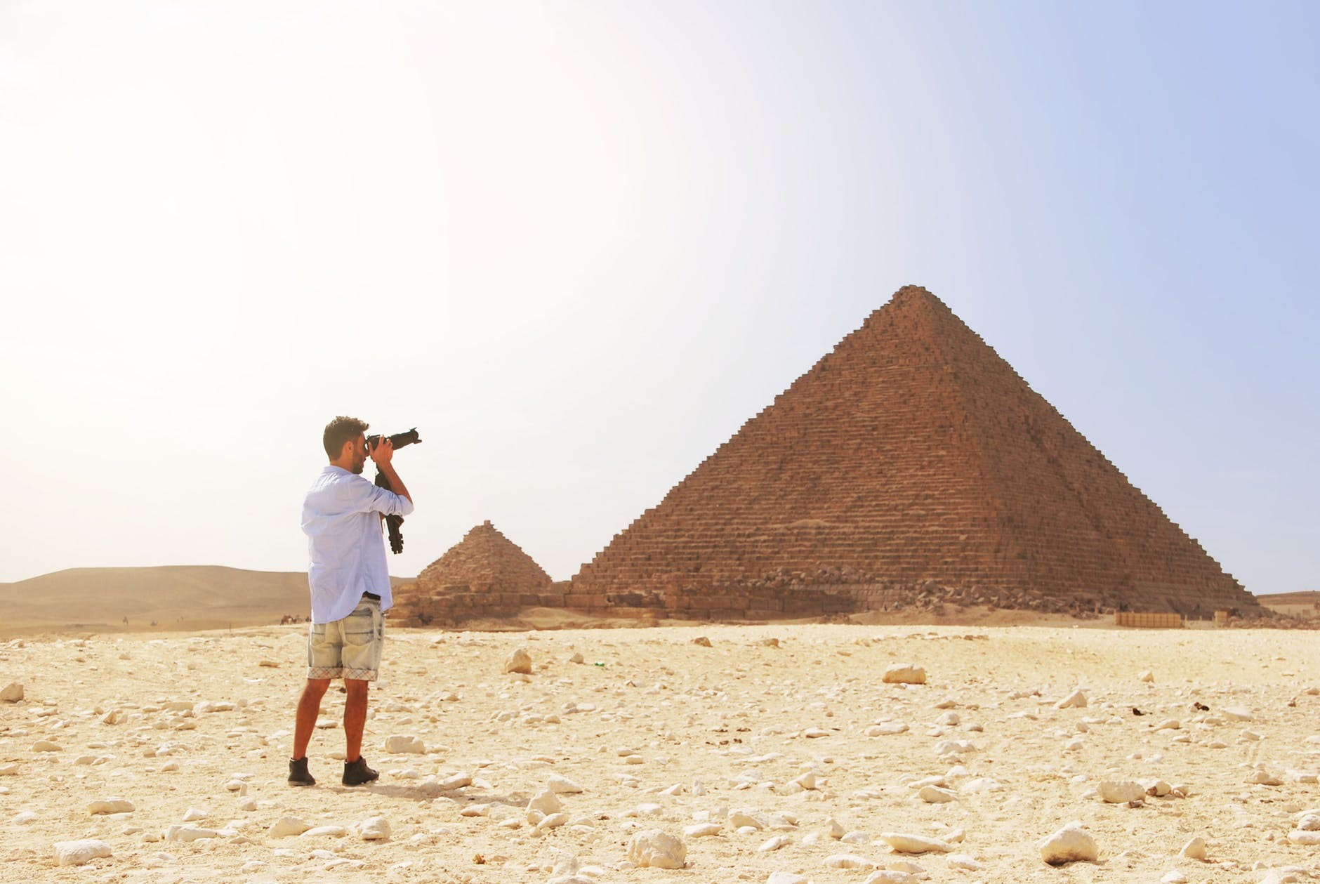 Giza Pyramids Sphinx, Sakkara and Memphis Day Tour