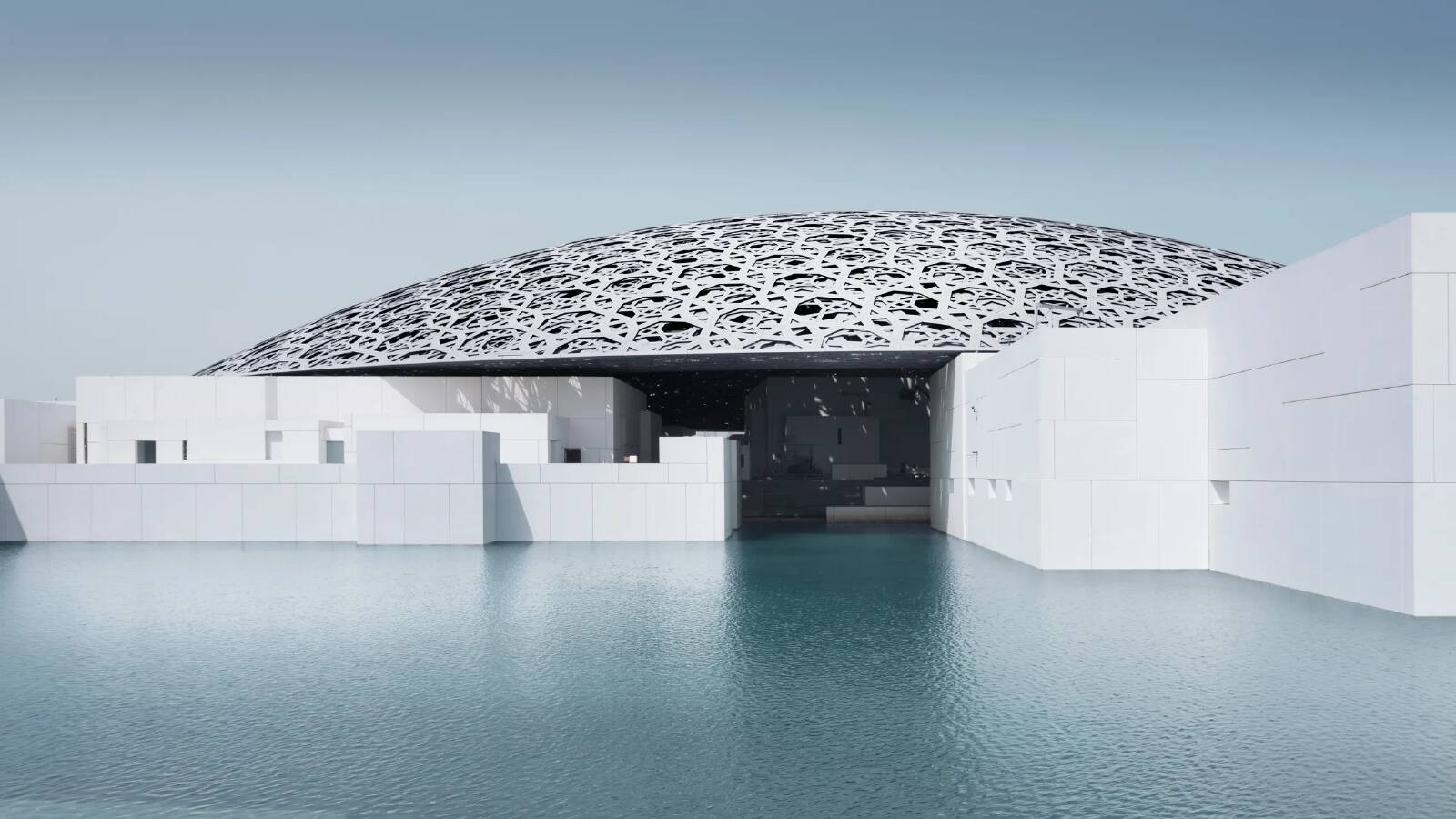 Abu Dhabi With Louver Museum