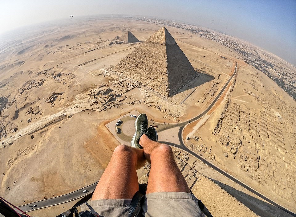 Private Paramotor Over Giza Complex Tour