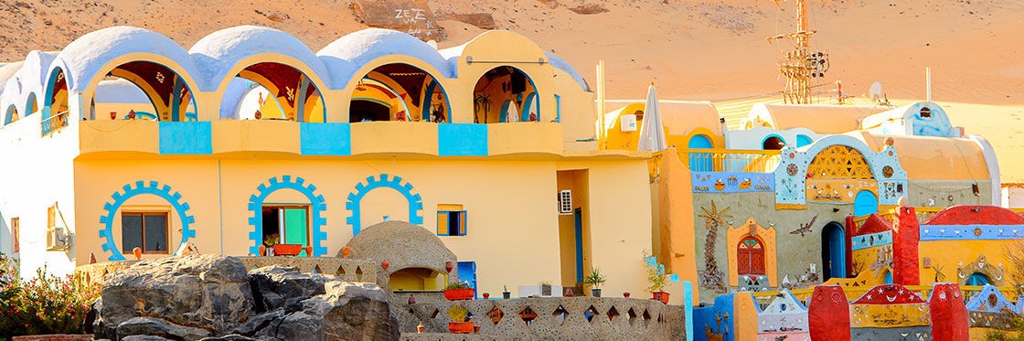 The Nubian Village Of Aswan: A Rainbow Along The Nile