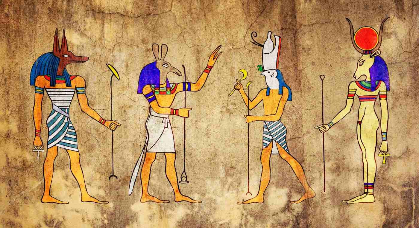 Animals gods in Ancient Egyptian