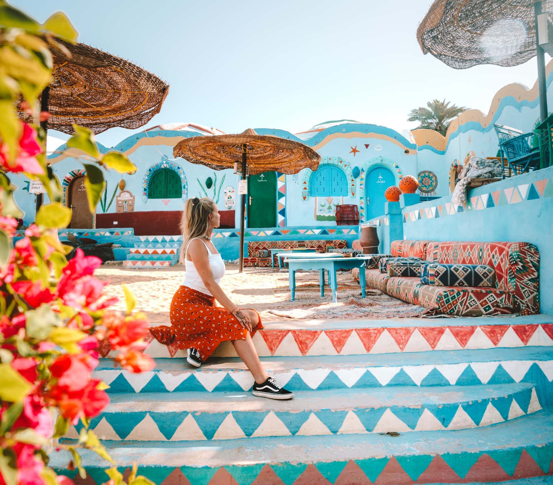 A Visit to the Colorful Nubian Village in your Family Egypt adventure