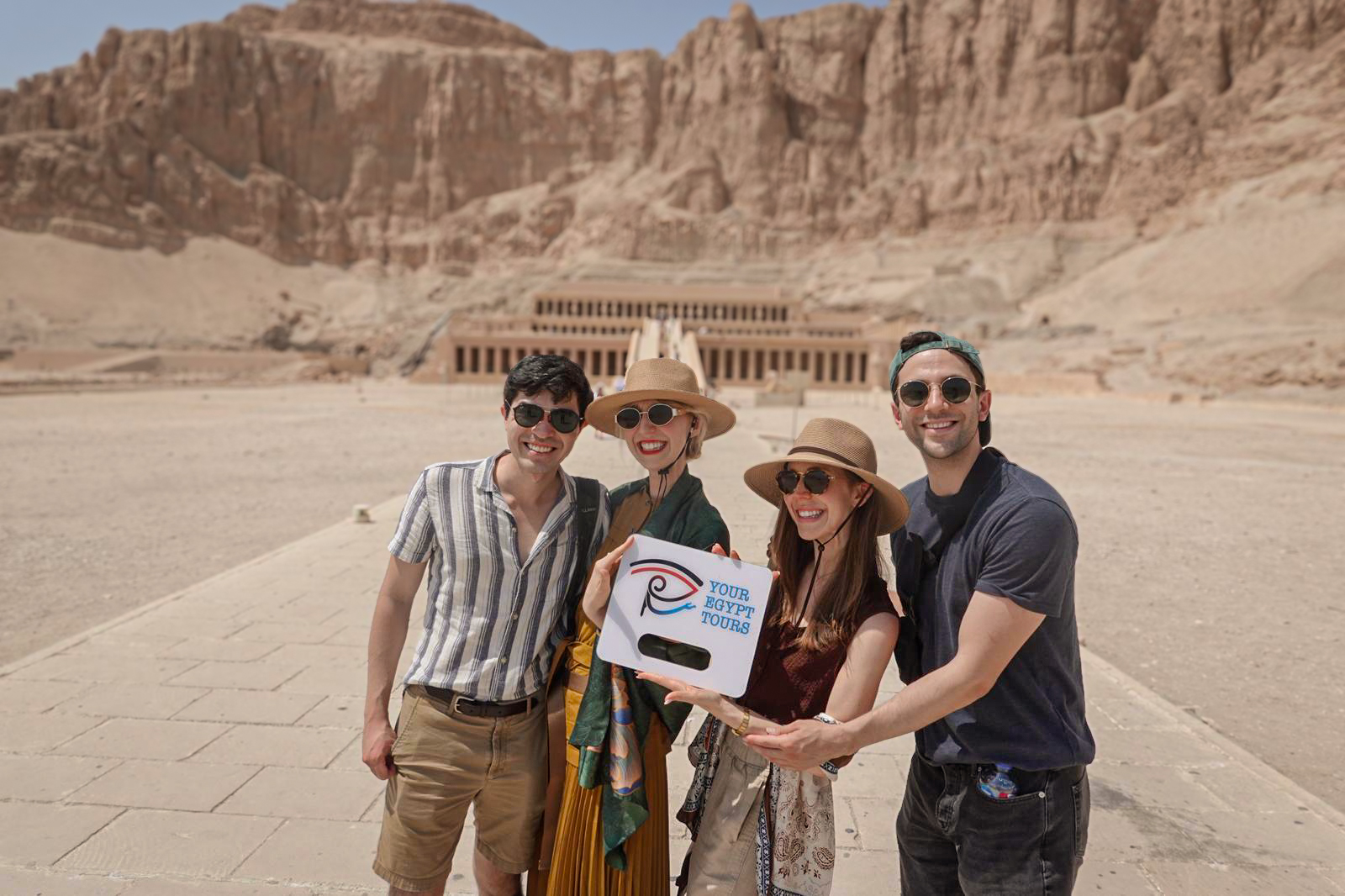 Hatshepsut Temple from Your Egypt Tours in 7day itinerary for UK travelers
