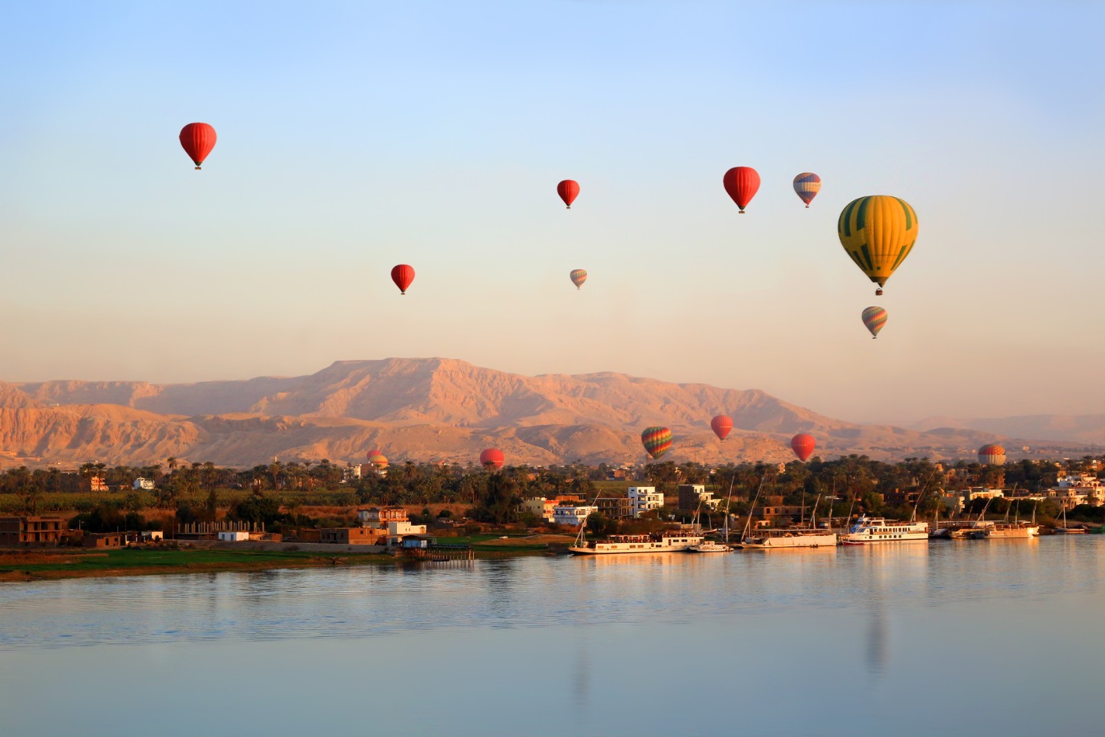 Sunrise Balloon Rides In Luxor
