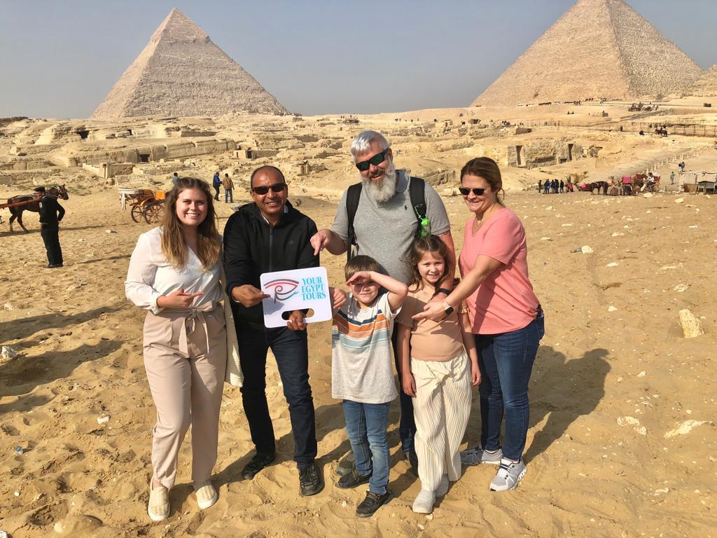 Giza Pyramids from Your Egypt Tours in 9 day itinerary for US travelers