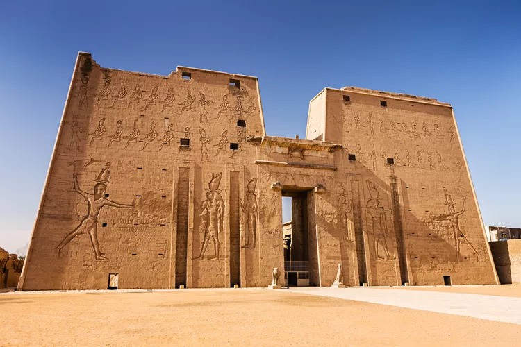 The Edfu Temple In Aswan