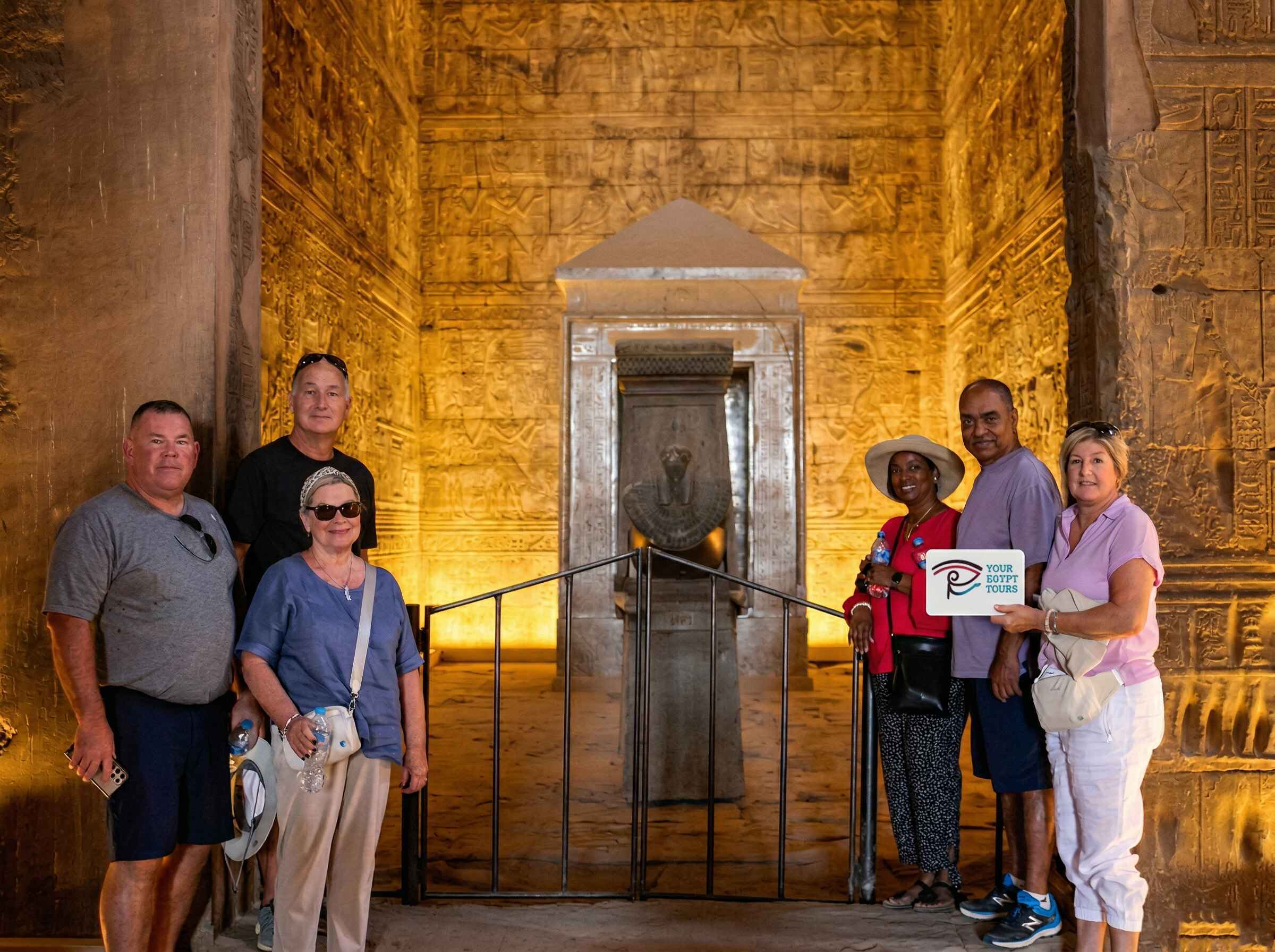 Edfu temple from Your Egypt Tours in 10 day itinerary for US travelers