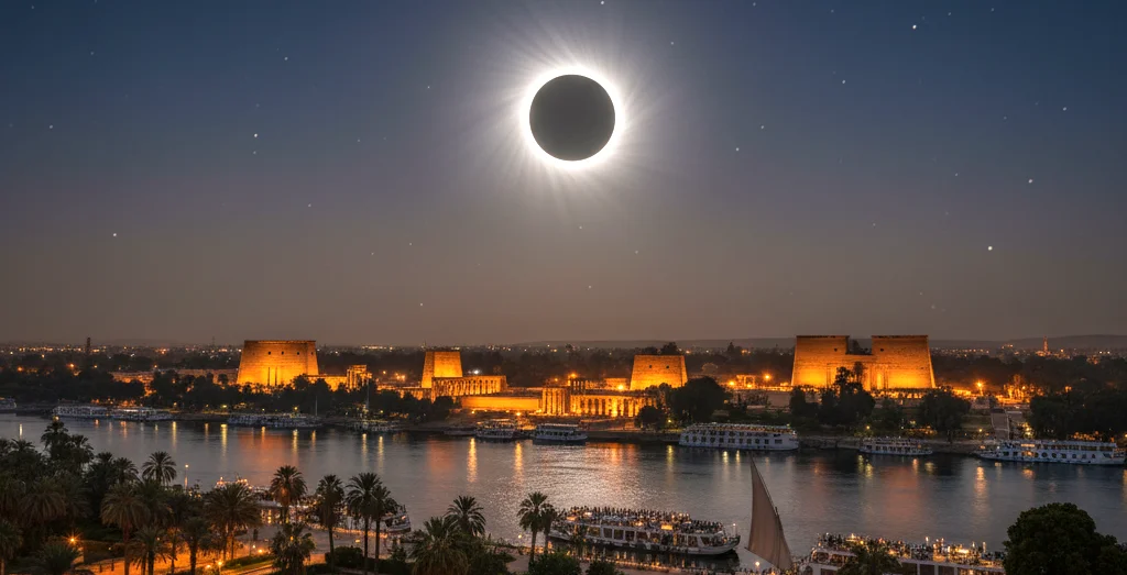 A Once in a Lifetime Eclipse Journey Through Luxor