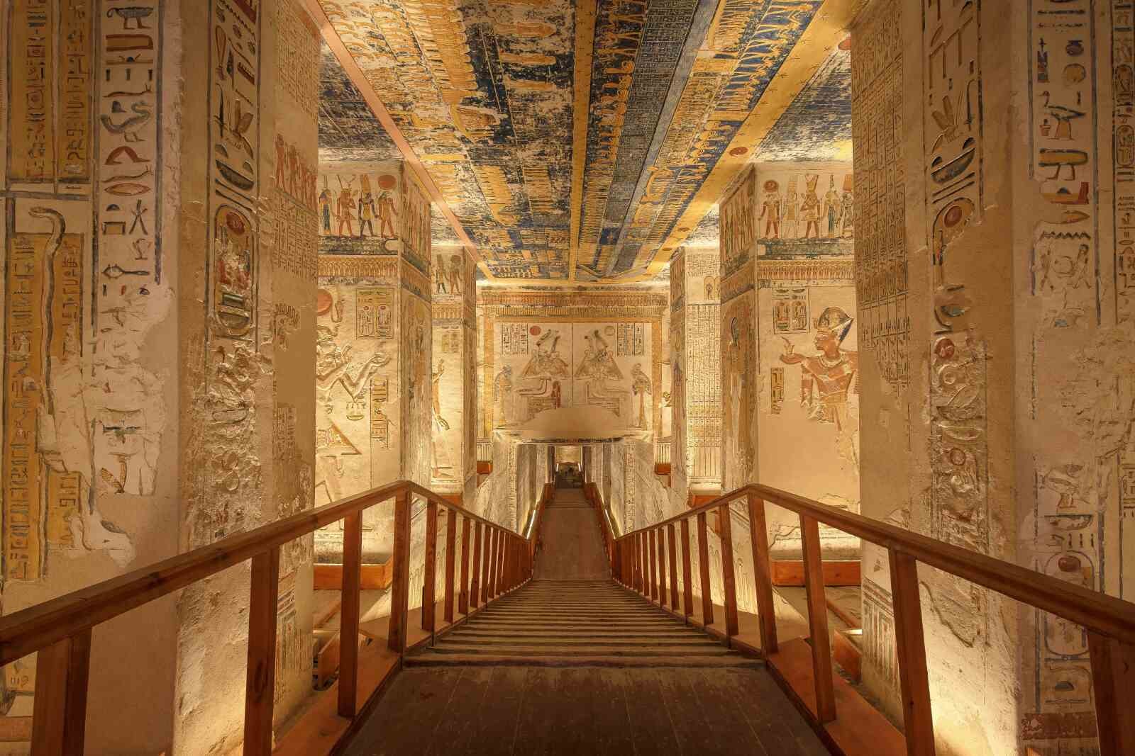 Best tombs in the Valley of Kings in Luxor, Egypt